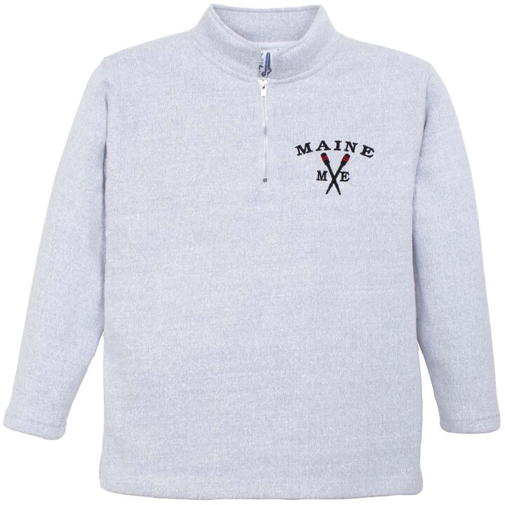 ESY Men's Oars Quarter Zip Sweatshirt 3 ESY Men's Oars Quarter Zip Sweatshirt