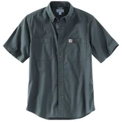 Carhartt Men's Rugged Flex Rigby Short-Sleeve Shirt