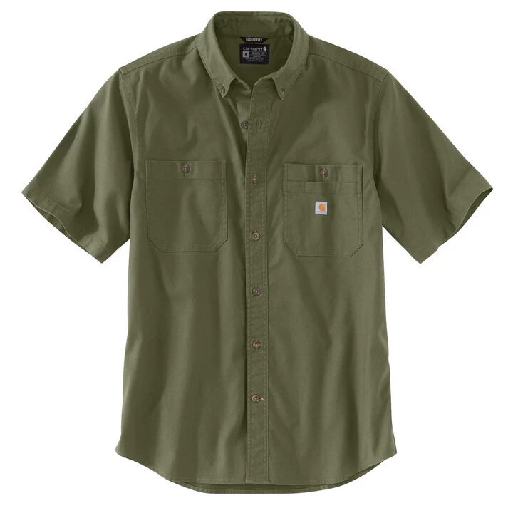 Carhartt Men's Rugged Flex Rigby Short-Sleeve Shirt 6 Carhartt Men's Rugged Flex Rigby Short-Sleeve Shirt - Image 4