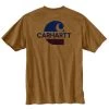 Carhartt Men's Loose Fit Heavyweight Pocket C Graphic Short-Sleeve T-Shirt -Stylish Men's Store 105710 B00 Back MS23