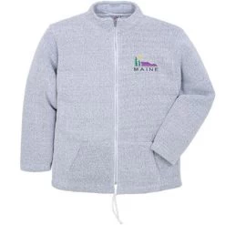 ESY Men's Mountain Logo Full Zip Sweatshirt