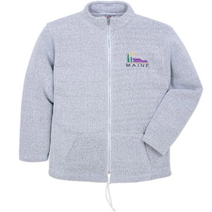 ESY Men's Mountain Logo Full Zip Sweatshirt 3 ESY Men's Mountain Logo Full Zip Sweatshirt