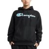 Champion Men's Reverse Weave Pullover Hoodie -Stylish Men's Store 131862 GF68 5863MA BKC Black F1 0268