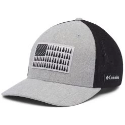 Columbia Men's Mesh Tree Flag Ball Cap - High Crown -Stylish Men's Store 1837101 040 f