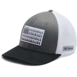 Columbia Men's Mesh Tree Flag Ball Cap - High Crown -Stylish Men's Store 1837101 050 f