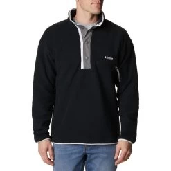 Columbia Men's Helvetia Half-Snap Fleece Pullover -Stylish Men's Store 1889851 012 f