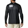 Columbia Men's PHG Terminal Shot Game Flag Long-Sleeve Shirt