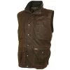 Outback Trading Men's Deer Hunter Oilskin Vest -Stylish Men's Store 2049 Bronze LG