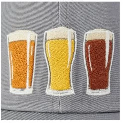 Life Is Good Men's Diversified Portfolio Beer Chill Cap -Stylish Men's Store 28XEL6 Slategrey 1