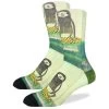 Good Luck Sock Men's Surfing Sloth Crew Sock 2 Good Luck Sock Men's Surfing Sloth Crew Sock -Stylish Men's Store 4025 Good Luck Sock Surfing Sloth Crew Socks v2 1