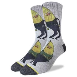 Good Luck Sock Men's Dancing Bananas Crew Sock