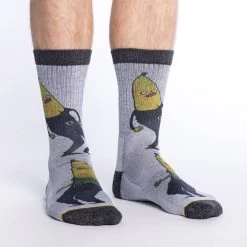 Good Luck Sock Men's Dancing Bananas Crew Sock 7 Good Luck Sock Men's Dancing Bananas Crew Sock -Stylish Men's Store 4062 Good Luck Sock Dancing Bananas Crew Socks 3