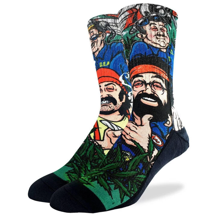 Good Luck Sock Men's Cheech & Chong DEA Crew Sock 2 Good Luck Sock Men's Cheech & Chong DEA Crew Sock
