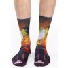 Good Luck Sock Men's Jimi Hendrix Rocking Space Crew Sock -Stylish Men's Store 4247 Jimi Hendrix Rocking Space v2 2