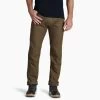 Kuhl Men's Hot Rydr Flannel-Lined Pant -Stylish Men's Store 5113 Hot Rydr Pant Dark Khaki Front