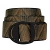 Bison Designs Men's 38mm - Crescent Black Buckle Belt