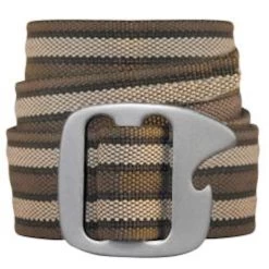 Bison Designs Men's 38mm - Tap Cap Gunmetal Buckle Belt