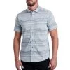 Kuhl Men's Intriguer Short-Sleeve Shirt -Stylish Men's Store 7415 intriguer ss blue mist front pdp photo