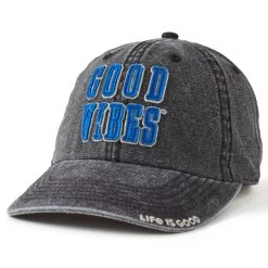 Life Is Good Men's Good Vibes Athletic Sunworn Chill Cap