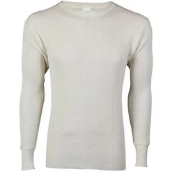 Coldpruf By Indera Mills Men's Big & Tall 100% Cotton Waffle Knit Crew-Neck Baselayer Top