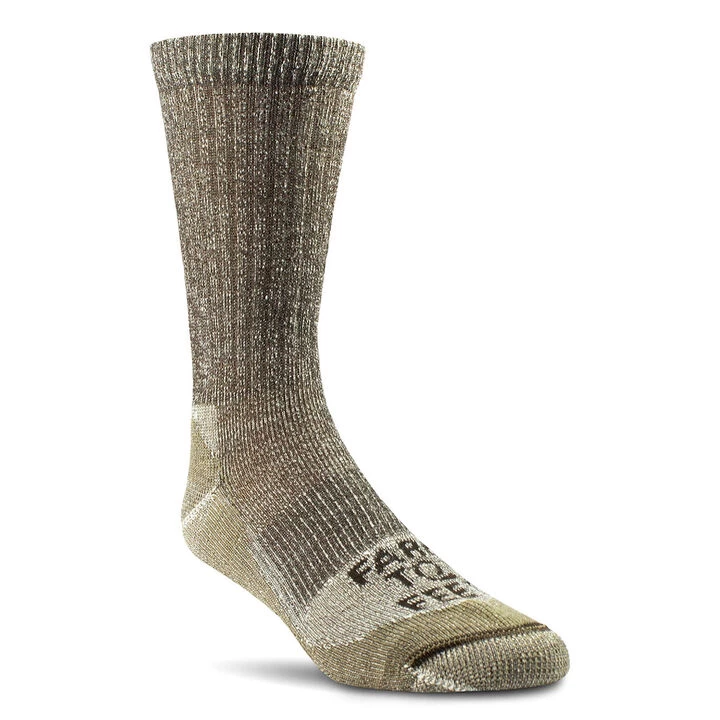 Farm To Feet Men's Boulder No Fly Zone Lightweight Crew Sock 4 Farm To Feet Men's Boulder No Fly Zone Lightweight Crew Sock - Image 2