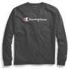 Champion Men's Classic Script Logo Long-Sleeve T-Shirt -Stylish Men's Store 96605 GT78H Black 003 Y06794