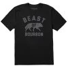Life Is Good Men's Beast Of Bourbon Crusher Short-Sleeve T-Shirt -Stylish Men's Store BEAST