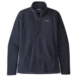 Patagonia Men's Better Sweater Fleece 1/4-Zip Fleece 15 Patagonia Men's Better Sweater Fleece 1/4-Zip Fleece -Stylish Men's Store Better Sweater Fleece 1 4 Zip Fleece NENA NEW NAVY MAIN