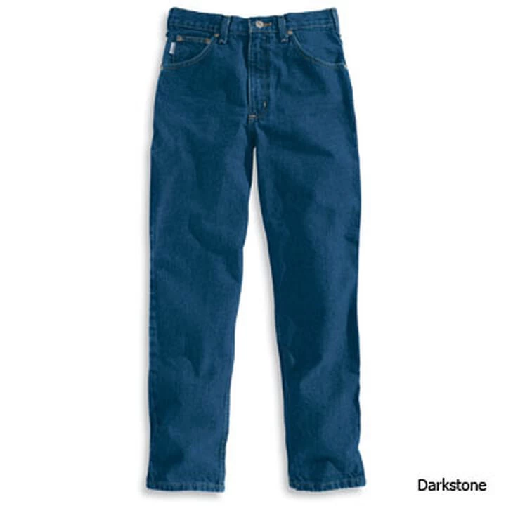 Carhartt Men's Relaxed-Fit Heavyweight 5-Pocket Tapered Jean 5 Carhartt Men's Relaxed-Fit Heavyweight 5-Pocket Tapered Jean - Image 3