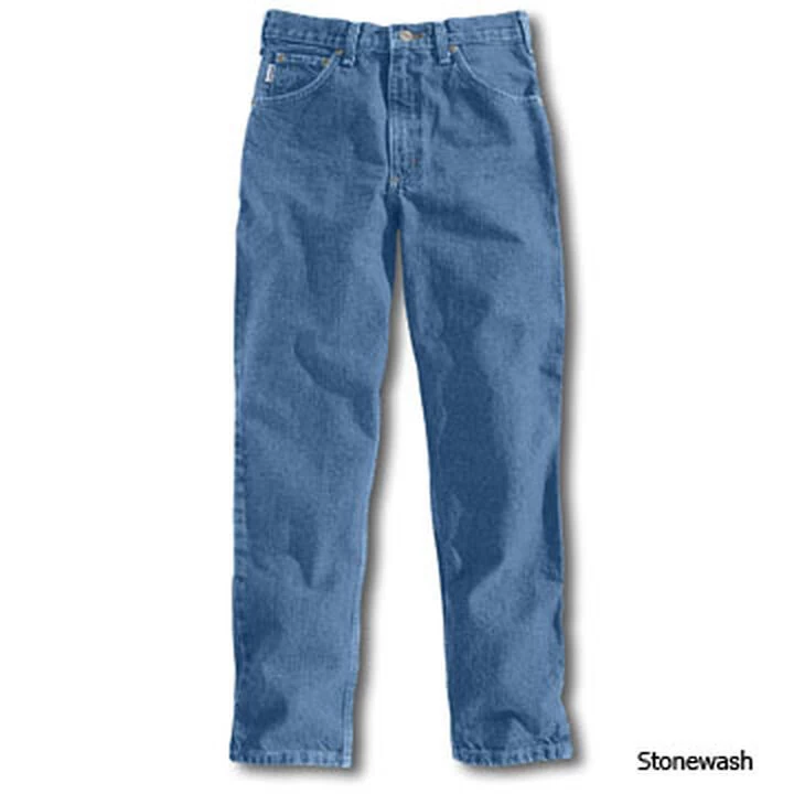 Carhartt Men's Relaxed-Fit Heavyweight 5-Pocket Tapered Jean 4 Carhartt Men's Relaxed-Fit Heavyweight 5-Pocket Tapered Jean - Image 2