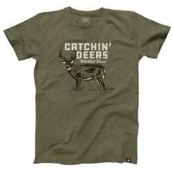 Catchin' Deers Men's Shooter Short-Sleeve Shirt