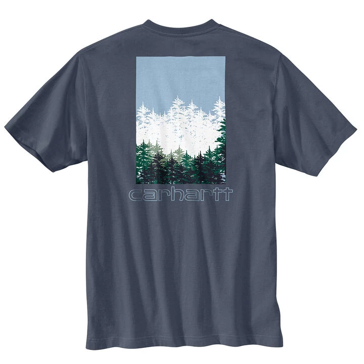 Carhartt Men's Relaxed Fit Heavyweight Outdoors Graphic Pocket Short-Sleeve T-Shirt 5 Carhartt Men's Relaxed Fit Heavyweight Outdoors Graphic Pocket Short-Sleeve T-Shirt - Image 3