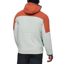 Cotopaxi Men's Abrazo Hooded Full-Zip Fleece Jacket -Stylish Men's Store Cotopaxi Abrazo FZ Fleece Jacket Spice Brush Back