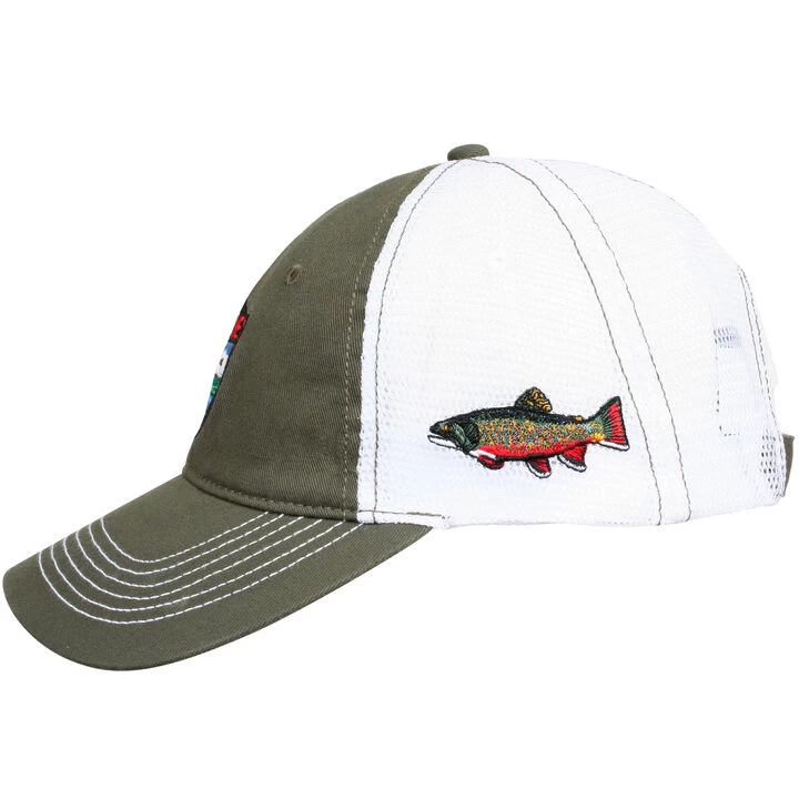 Maine Inland Fisheries And Wildlife Men's Trout Trucker Hat 4 Maine Inland Fisheries And Wildlife Men's Trout Trucker Hat - Image 2