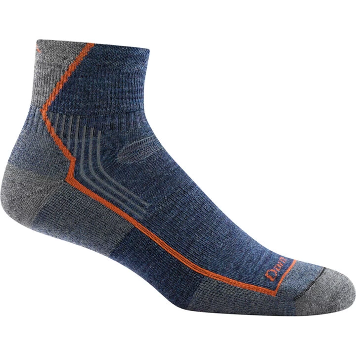 Darn Tough Vermont Men's Hiker 1/4 Cushioned Sock 4 Darn Tough Vermont Men's Hiker 1/4 Cushioned Sock - Image 2