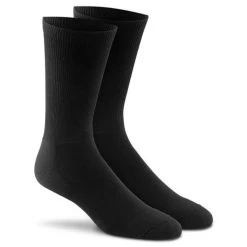 Fox River Mills Men's Diabetic Crew Sock, 2/pk