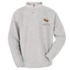 ESY Men's Moose Two Button Henley Sweatshirt