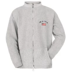 ESY Men's Maine Flag Full Zip Sweatshirt