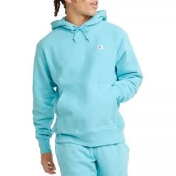 Champion Men's Reverse Weave Hoodie -Stylish Men's Store F6845458 a1 aqua