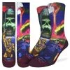 Good Luck Sock Men's Masters Of The Universe, He-Man & Skeletor Crew Sock