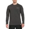 Grundéns Men's Grundies Lightweight Crew Neck Long-Sleeve Base Layer Top -Stylish Men's Store Grundens 30005 AnchorGrey1