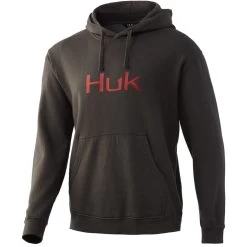 Huk Men's Logo Cotton Hoodie -Stylish Men's Store H1300075 017 F
