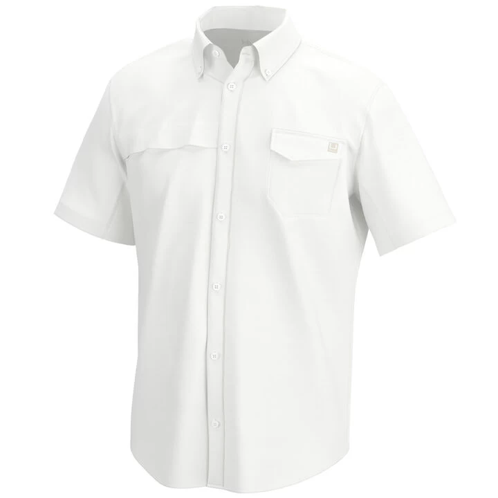 Huk Men's Tide Point Short-Sleeve Shirt 3 Huk Men's Tide Point Short-Sleeve Shirt
