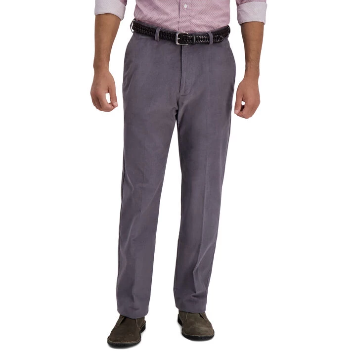 Haggar Men's Stretch Corduroy Classic Fit Flat Front Pant 5 Haggar Men's Stretch Corduroy Classic Fit Flat Front Pant - Image 3