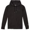 Champion Men's Textural Sport Pullover Hoodie -Stylish Men's Store HNS S74778586MCA Black Front