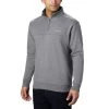 Columbia Men's Hart Mountain II Half-Zip Pullover -Stylish Men's Store Hart Mountain II Half Zip Pullover 1411621 030 CHARCOAL HEATHER