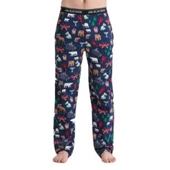 Hatley Little Blue House Men's True North Jersey Pajama Pant