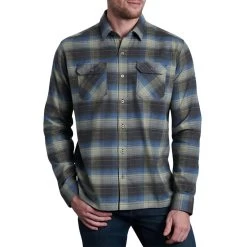 Kuhl Men's Dillingr Long-Sleeve Shirt 11 Kuhl Men's Dillingr Long-Sleeve Shirt -Stylish Men's Store Kuhl 7186 GreenOasis 1