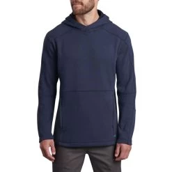 Kuhl Men's Spekter Pullover Hoody -Stylish Men's Store Kuhl Spekter Pullover Pirate Blue Front