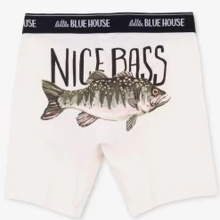 Hatley Little Blue House Men's Nice Bass Boxer